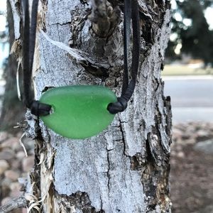 Sea glass necklace